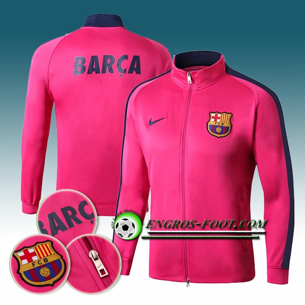 Engros-foot: Veste Foot FC Barcelone Rose 2017-2018 Thailande