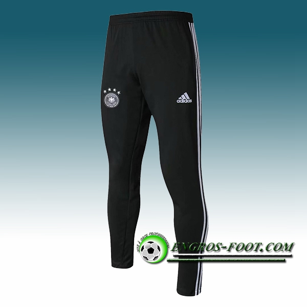 Engros-foot: Training Pantalon Foot Allemagne Noir 2018-2019 Thailande