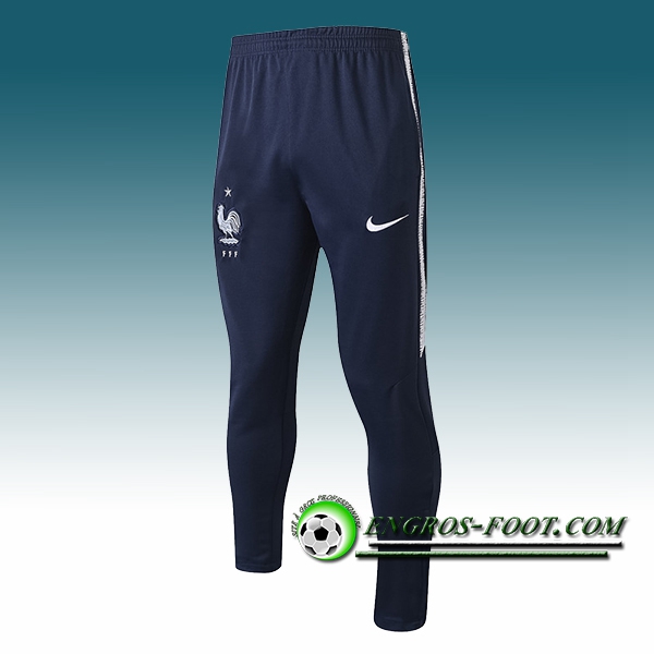 Engros-foot: Training Pantalon Foot France Bleu Fonce 2018-2019 Thailande