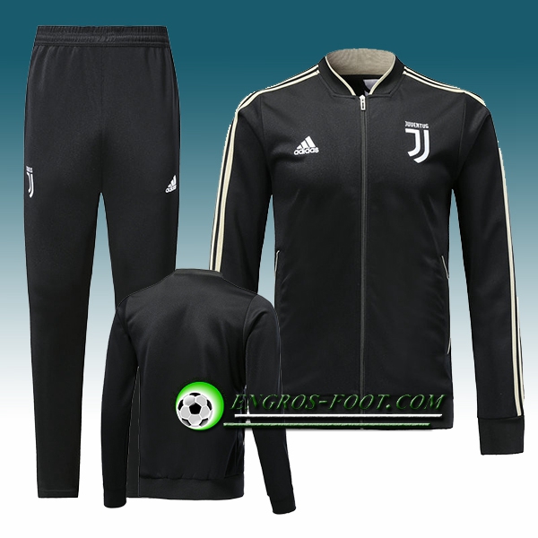 Engros-foot: Survetement Foot - Veste Juventus Noir 2018-2019 Thailande