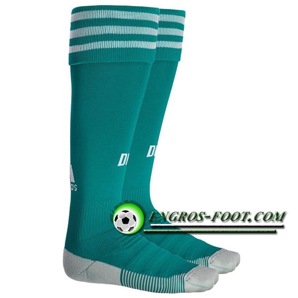 Engros-foot: Chaussettes Foot Allemagne Vert Exterieur 2018-2019 Thailande