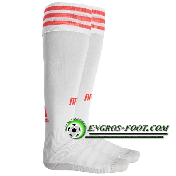 Engros-foot: Chaussettes Foot Espagne Blanc Exterieur 2018-2019 Thailande