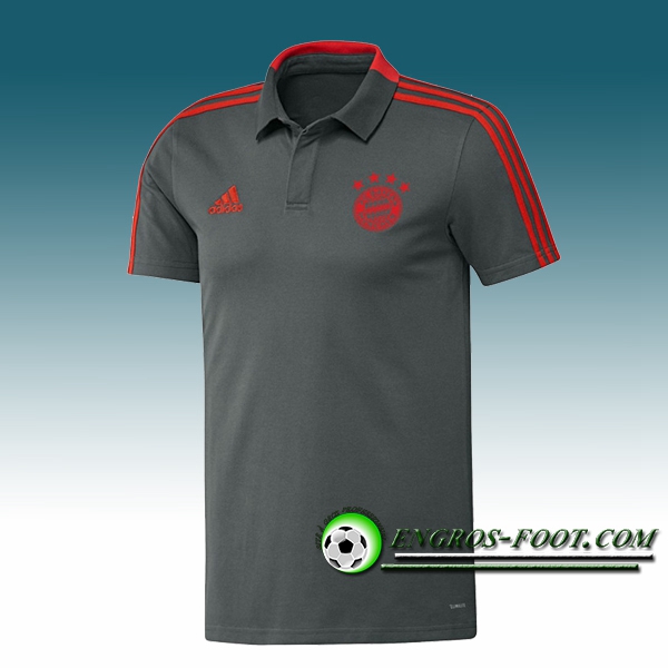 Engros-foot: Polo Foot Bayern Munich Gris 2018-2019 Thailande