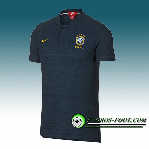 Engros-foot: Polo Foot Bresil Noir 2018-2019 Thailande