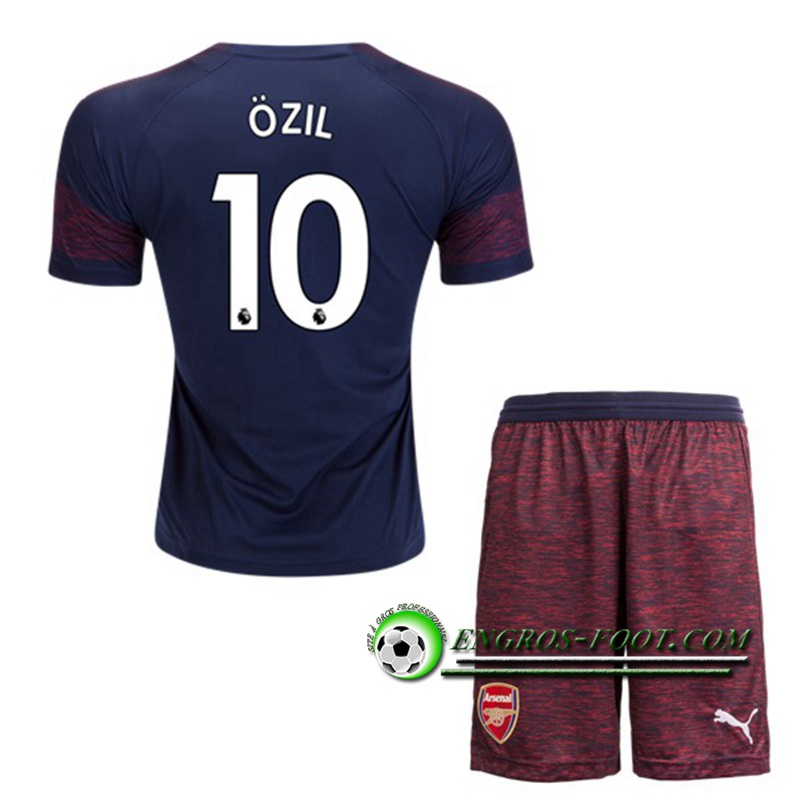 Engros-foot: Ensemble Maillot Foot Arsenal Enfants ?ZIL 10 Exterieur 2018 2019 Bleu Marine Thailande