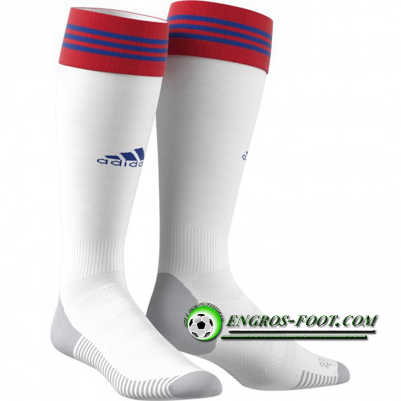 Engros-foot: Chaussettes De Foot Lyon OL Domicile 2018 2019 Thailande