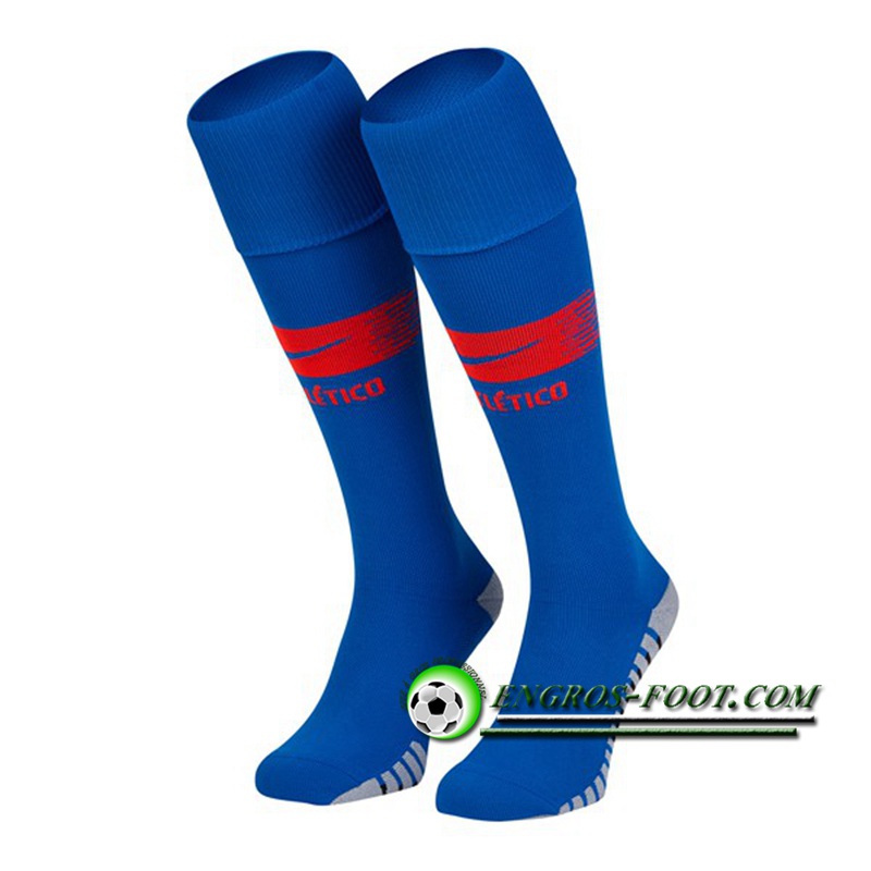 Engros-foot: Chaussettes De Foot Atletico Madrid Exterieur 2018 2019 Thailande