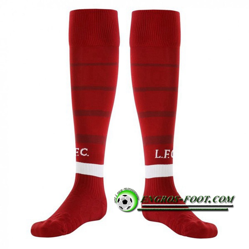 Engros-foot: Chaussettes De Foot FC Liverpool Domicile 2018 2019 Thailande