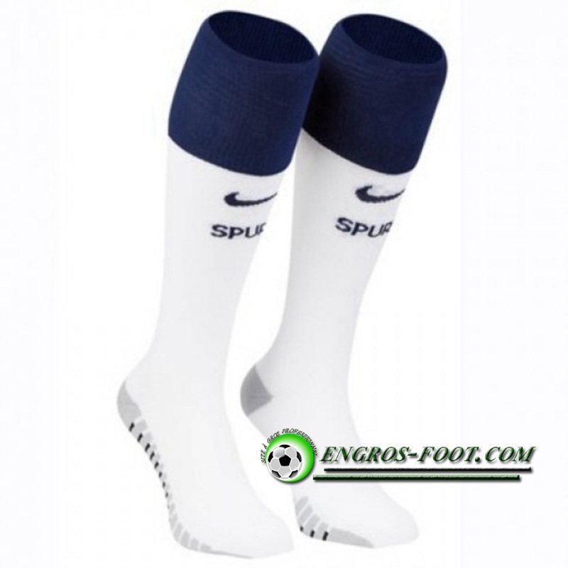 Engros-foot: Chaussettes De Foot Tottenham Hotspur Domicile 2018 2019 Thailande