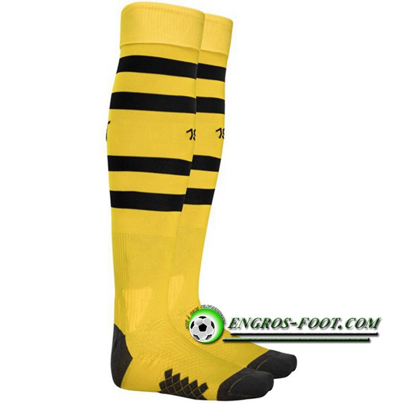 Engros-foot: Chaussettes De Foot Dortmund BVB Domicile 2018 2019 Thailande