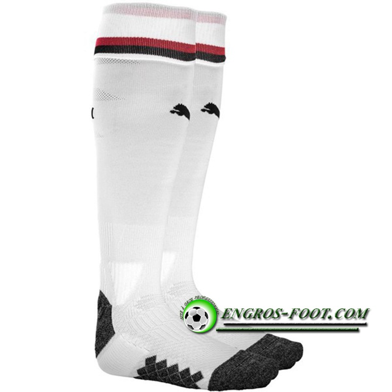 Engros-foot: Chaussettes De Foot Milan AC Domicile Exterieur 2018 2019 Thailande