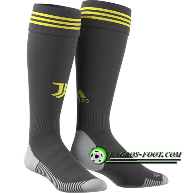 Engros-foot: Chaussettes De Foot Juventus Third 2018 2019 Thailande