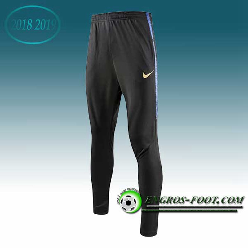 Engros-foot: Training Pantalon Foot Inter Milan Noir 2018-2019 Thailande