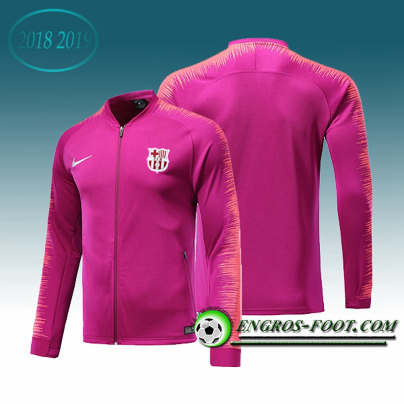 Engros-foot: Veste Foot FC Barcelone Rose 2018-2019 Thailande