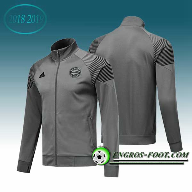 Engros-foot: Veste Foot Bayern Munich Gris 2018-2019 Thailande