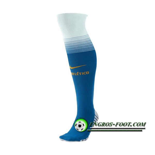 Engros-foot: Chaussettes De Foot Atletico Madrid Third 2018 2019 Thailande