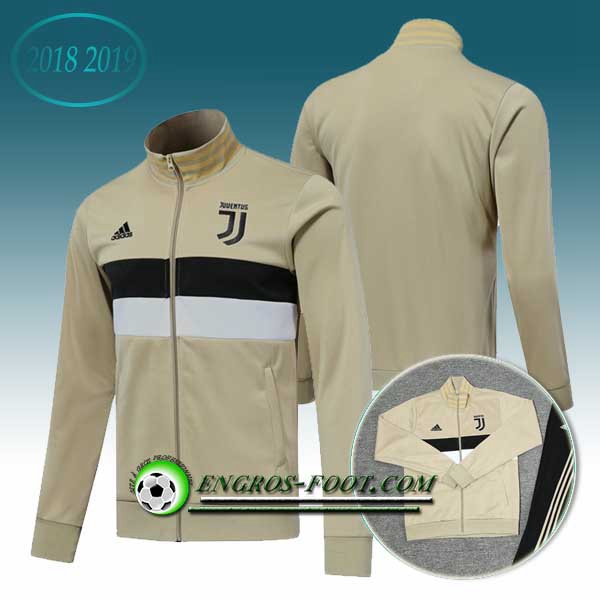 Engros-foot: Veste Foot Juventus Jaune 2018-2019 Thailande