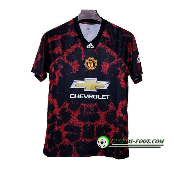 Engros-foot: Maillot de Manchester United Adidas X EA Sports Rouge/Noir 2019-2020 Thailande