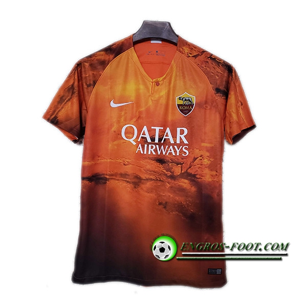 Engros-foot: Maillot de AS Roma édition Speciale Jaune 2019-2020 Thailande