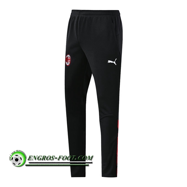 Engros-foot: Training Pantalon Foot Milan AC Noir 2019-2020 Thailande