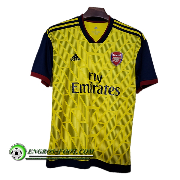 Engros-foot: Maillot Foot Arsenal Version Concept jaune 2019 2020 Thailande