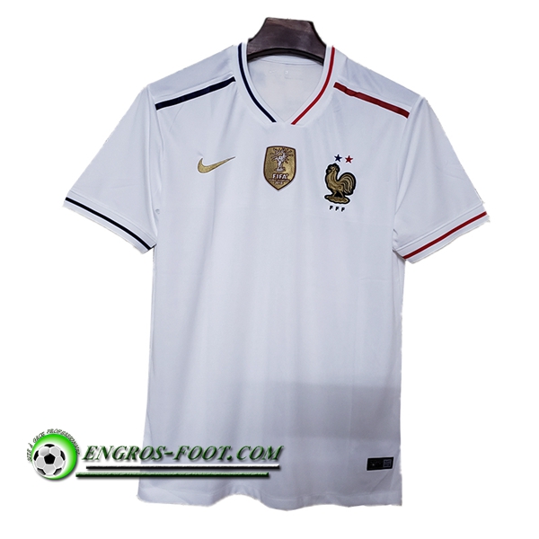 Engros-foot: Maillot Equipe De France Version Fuite Exterieur 2019 2020 Thailande