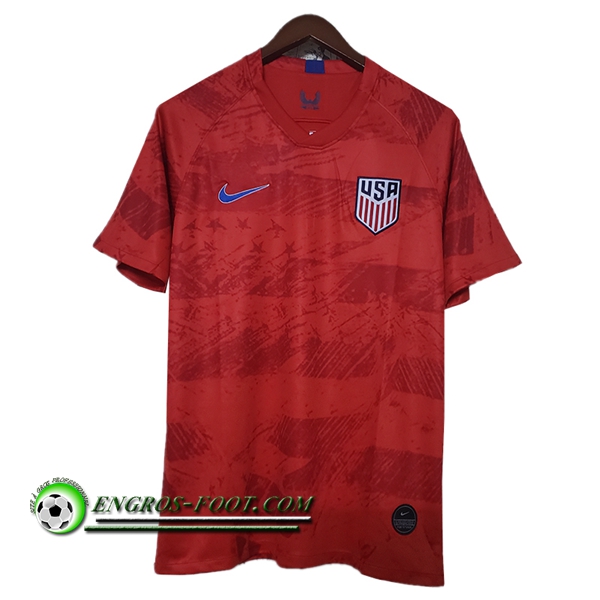 Engros-foot: Maillot Equipe De Etats-Unis Version Fuite Exterieur 2019 2020 Thailande