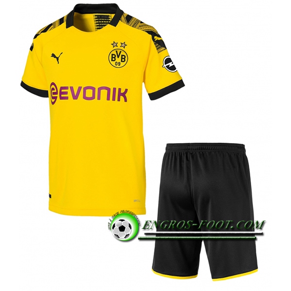 Engros-foot: Ensemble Maillot Foot Dortmund BVB Enfants Domicile 2019 2020 Thailande