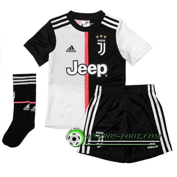 Engros-foot: Ensemble Maillot Foot FC Juventus Enfants Domicile 2019 2020 Thailande