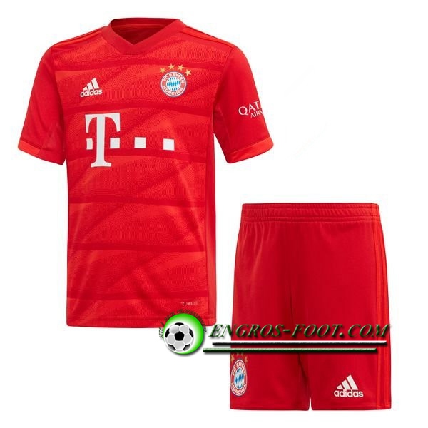 Engros-foot: Ensemble Maillot Foot Bayern Munich Enfants Domicile 2019 2020 Thailande