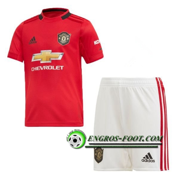 Engros-foot: Ensemble Maillot Foot Manchester United Enfants Domicile 2019 2020 Thailande