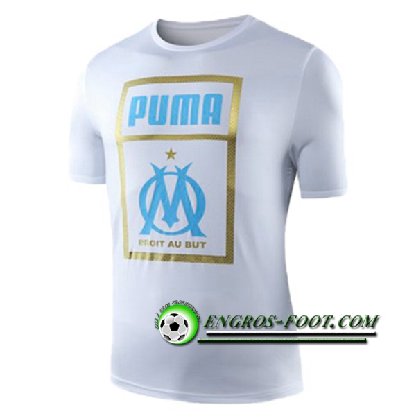 Engros-foot: Training T-Shirts Marseille OM Rouge 2019 2020 Thailande