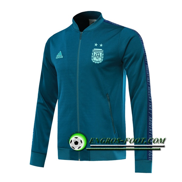 Engros-foot: Nouveaux Veste Foot Argentine Vert 2019 2020 Thailande