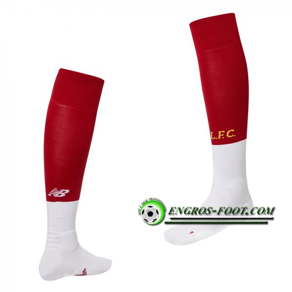 Engros-foot: Chaussettes Foot FC Liverpool Domicile 2019 2020 Thailande