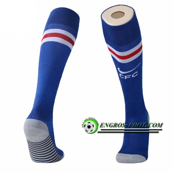 Engros-foot: Chaussettes Foot FC Chelsea Domicile 2019 2020 Thailande