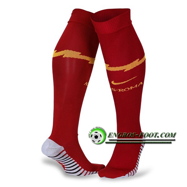 Engros-foot: Chaussettes Foot AS Roma Domicile 2019 2020 Thailande