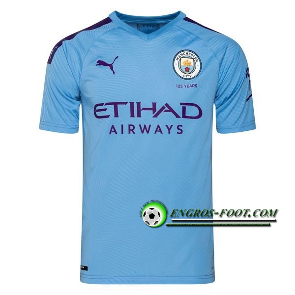 Engros-foot: Maillot Foot Manchester City Domicile 2019 2020 Thailande