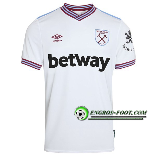 Engros-foot: Maillot Foot West Ham Exterieur 2019 2020 Thailande