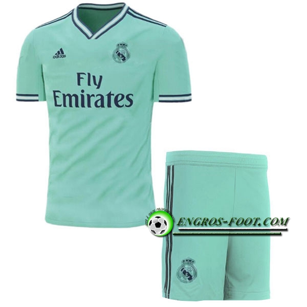 Engros-foot: Maillot Foot Real Madrid Enfants Third 2019 2020 Thailande