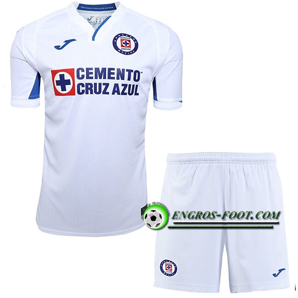 Engros-foot: Maillot Foot Cruz Azul Enfants Exterieur 2019 2020 Thailande