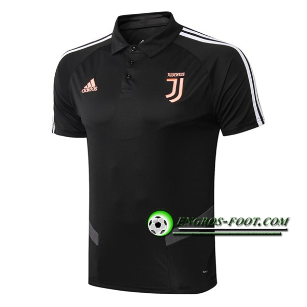 Engros-foot: Polo Foot Juventus Noir 2019 2020 Thailande