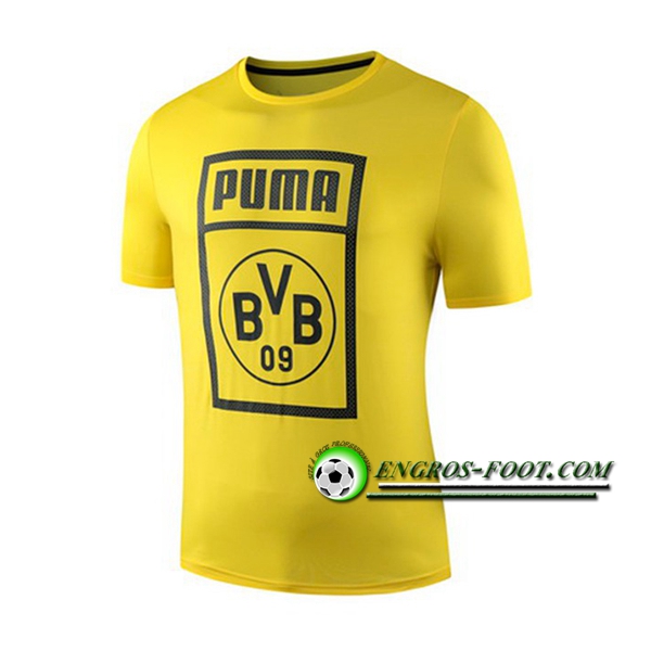 Engros-foot: Training T-Shirts Dortmund BVB Jaune 2019 2020 Thailande