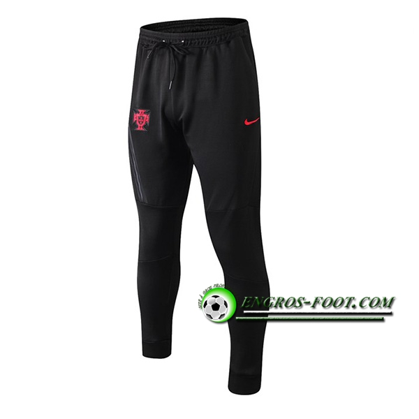 Engros-foot: Training Pantalon Foot Portugal Noir 2019 2020 Thailande