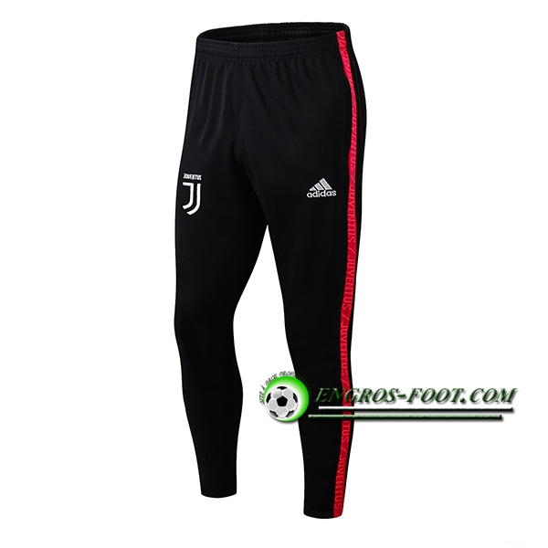 Engros-foot: Training Pantalon Foot Juventus Noir/Rouge 2019 2020 Thailande