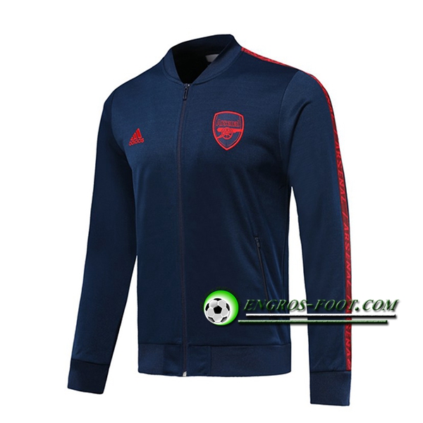 Engros-foot: Nouveaux Veste Foot Arsenal Bleu Fonce 2019 2020 Thailande