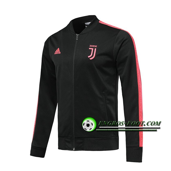 Engros-foot: Nouveaux Veste Foot Juventus Noir 2019 2020 Thailande