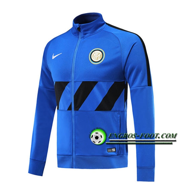 Engros-foot: Nouveaux Veste Foot Inter Milan Bleu 2019 2020 Thailande