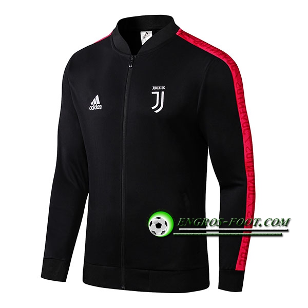 Engros-foot: Nouveaux Veste Foot Juventus Noir/Rouge 2019 2020 Thailande