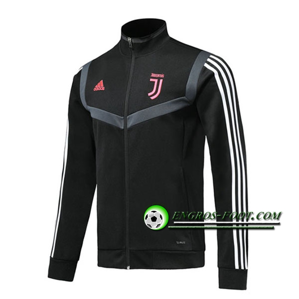 Engros-foot: Nouveaux Veste Foot Juventus Noir/Blanc 2019 2020 Thailande