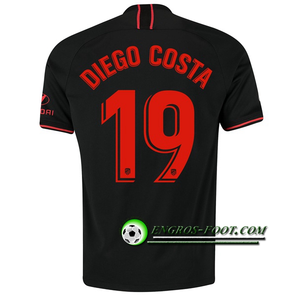 Engros-foot: Jeu Maillot de Atletico Madrid (DIEGO COSTA 19) Domicile 2019 2020 Thailande